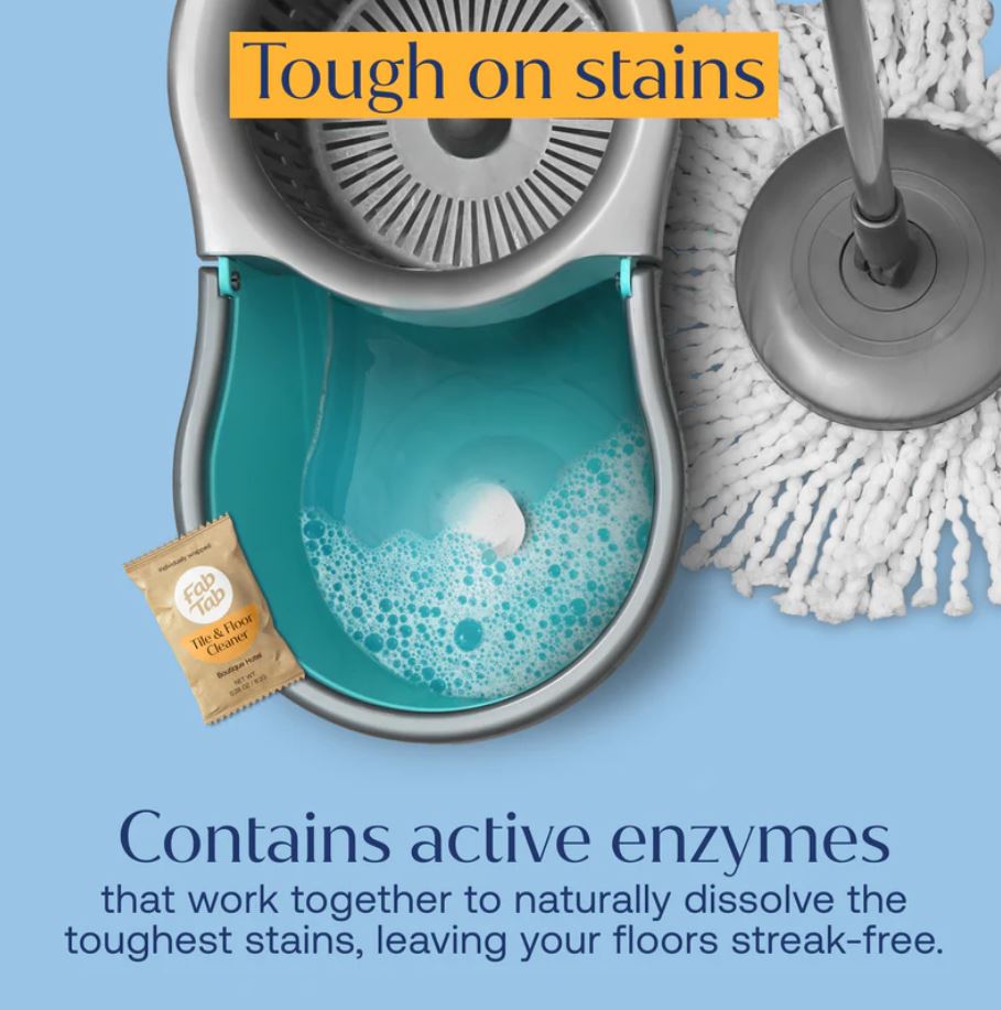 Floor Cleaning Tablets – Multi-Surface Cleaner for Hardwood, Laminate, Tile & RV Walls