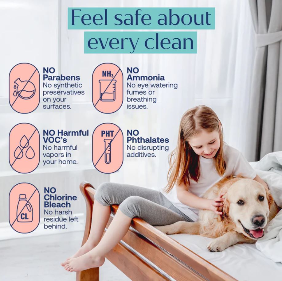 Floor Cleaning Tablets – Multi-Surface Cleaner for Hardwood, Laminate, Tile & RV Walls
