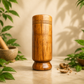 🌿 Vijaysar Wood Glass – Natural Ayurvedic Water Tumbler ✨