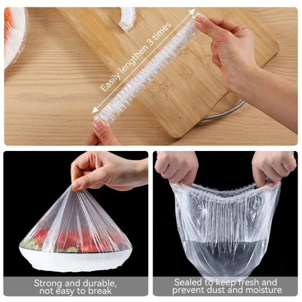 Disposable Food Cover Plastic Shopper Bags..