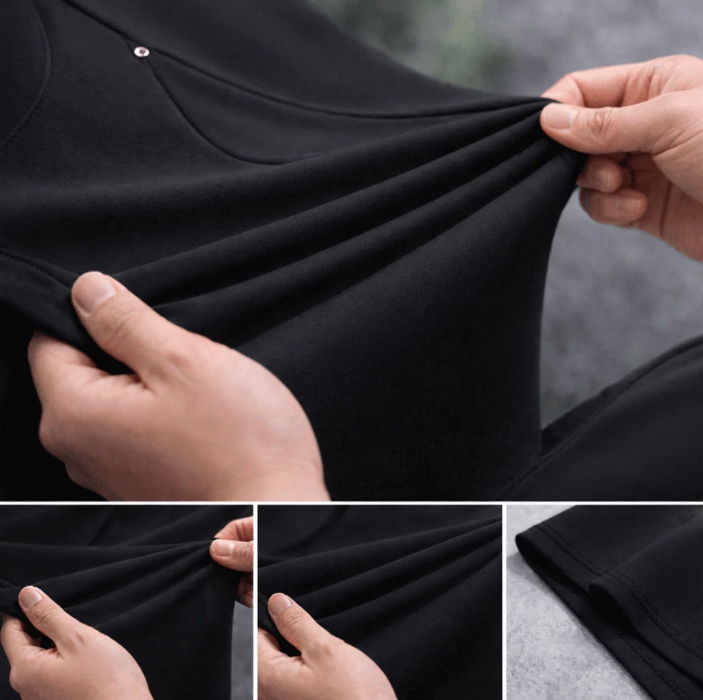 SlimAura - Square Cut Adaptive T Shirt For Big Tummy