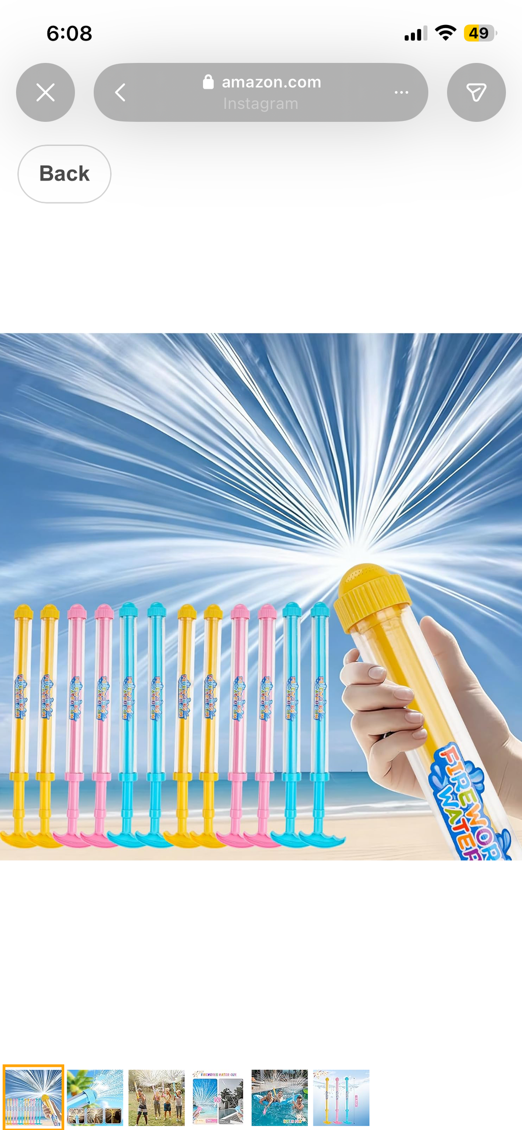 360 Degree Sprinkler Water Cannon