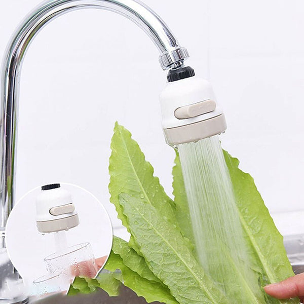 KITCHEN BATHROOM WATER SAVING ROTATION EXTENDED SHOWER HEAD (Original : KShow)