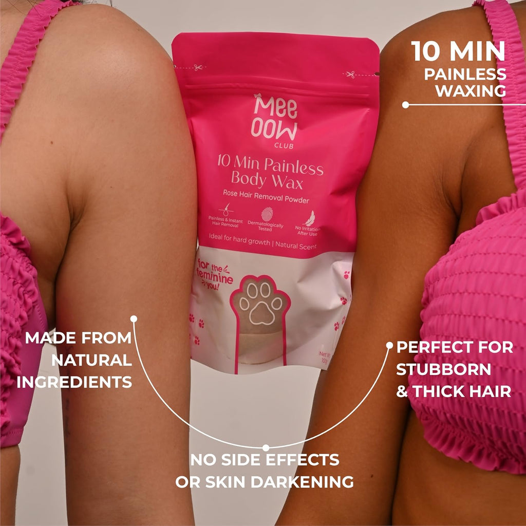 buy 1 get 1 free Painless Effective Meow Body Hair Removal Wax Powder (BUY 1 GET 1 FREE)