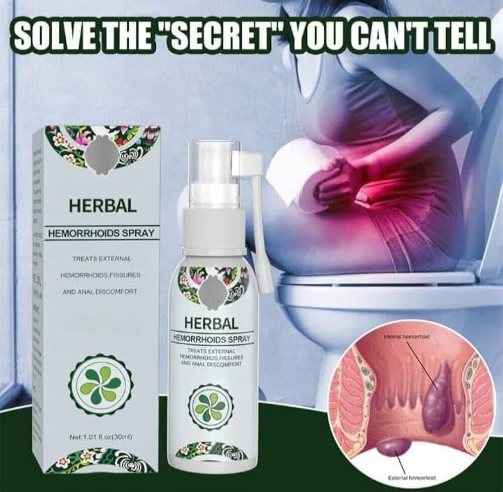 HerbalCure 100% Natural Ayurvedic Piles Spray