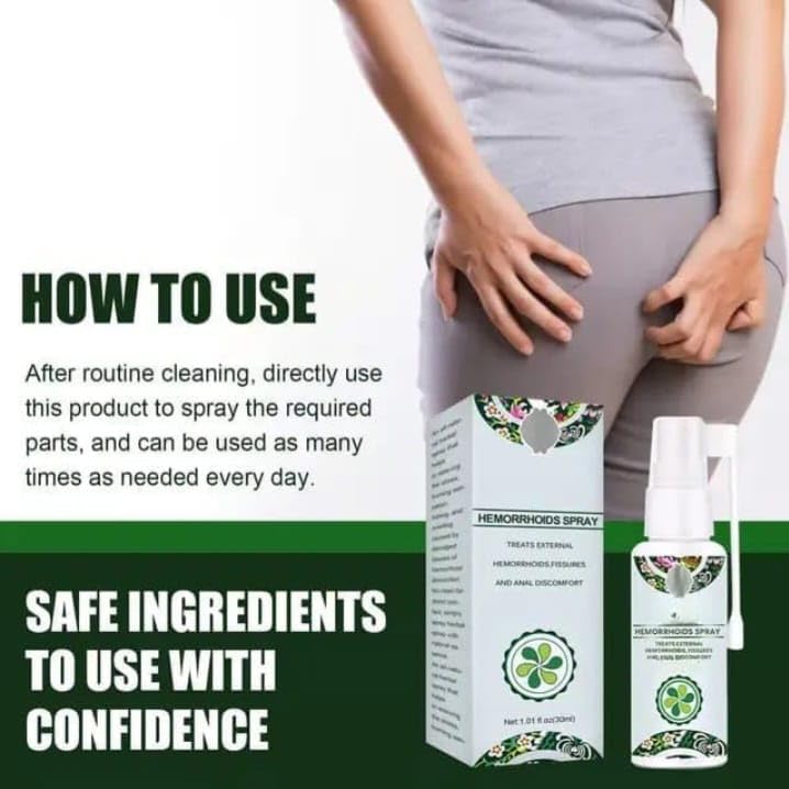 HerbalCure 100% Natural Ayurvedic Piles Spray
