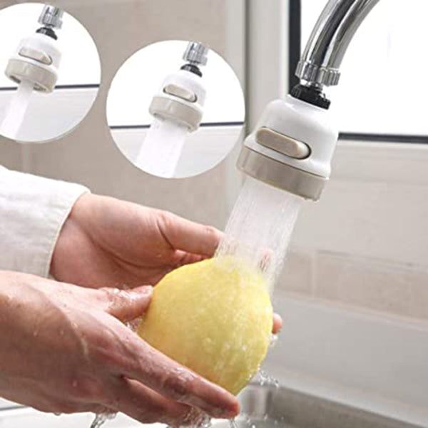 KITCHEN BATHROOM WATER SAVING ROTATION EXTENDED SHOWER HEAD (Original : KShow)
