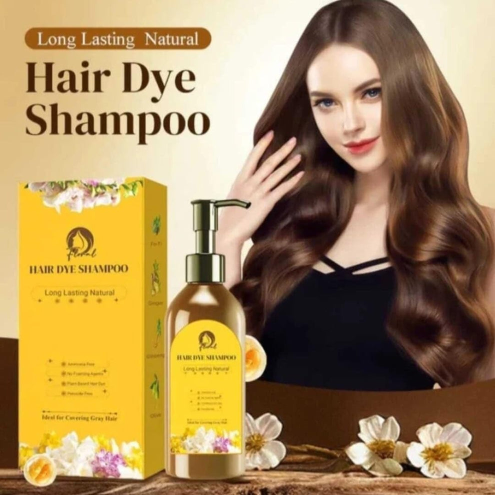 Original Long-Lasting Natural Japanese Hair Dye Shampoo