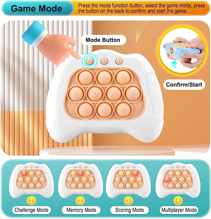QUICKPUSH™ - HANDHELD POP GAME