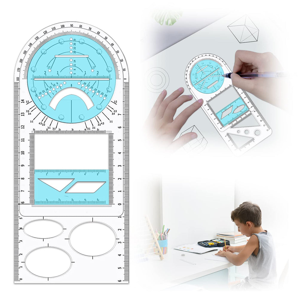 Multifunctional Geometry Ruler |