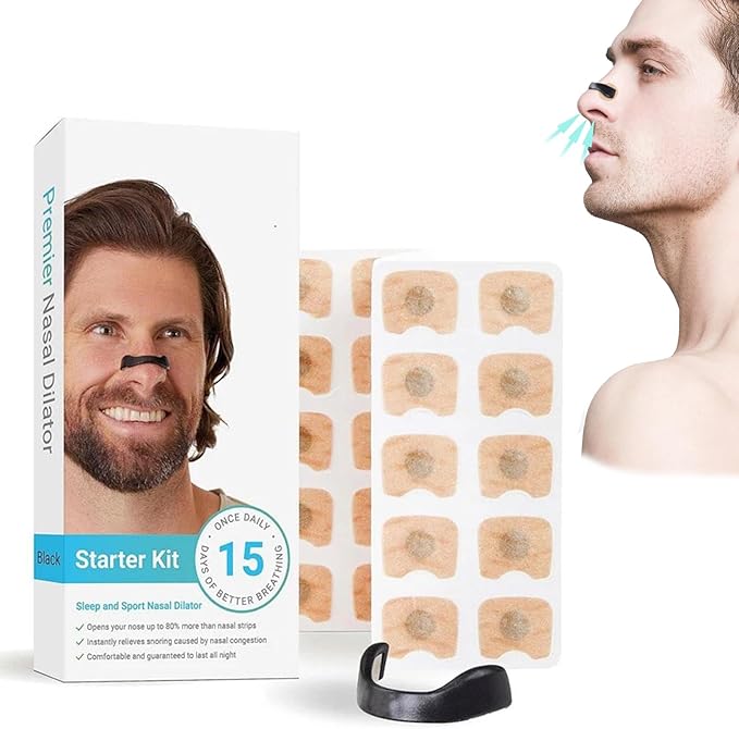 Anti Snor Nasal Dilator Magnetic Nose Strip For Peaceful Sleep