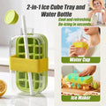 2 in 1 Ice Maker Ice Cube Bottle