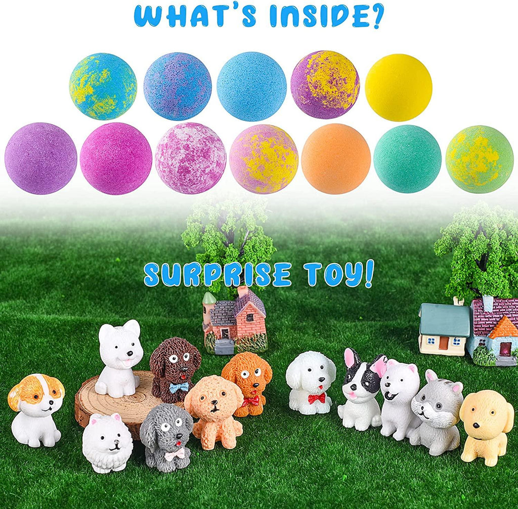 Bath Bombs for Kids with Toys Inside,