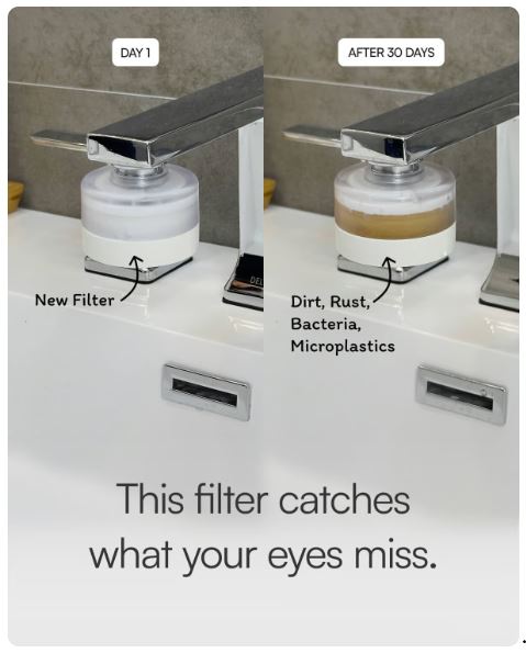 Amazing PureSoft Filters Faucet Head + Cartridge Pack (4 qty)