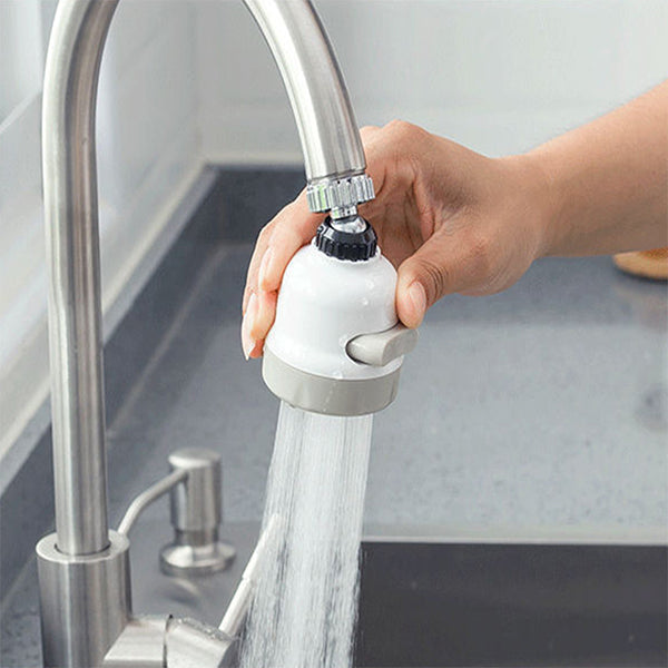 KITCHEN BATHROOM WATER SAVING ROTATION EXTENDED SHOWER HEAD (Original : KShow)