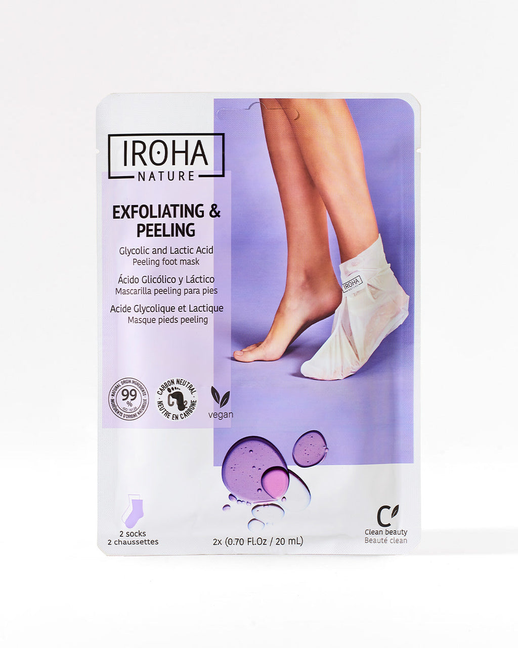 Glycolic Acid Foot Peeling Mask