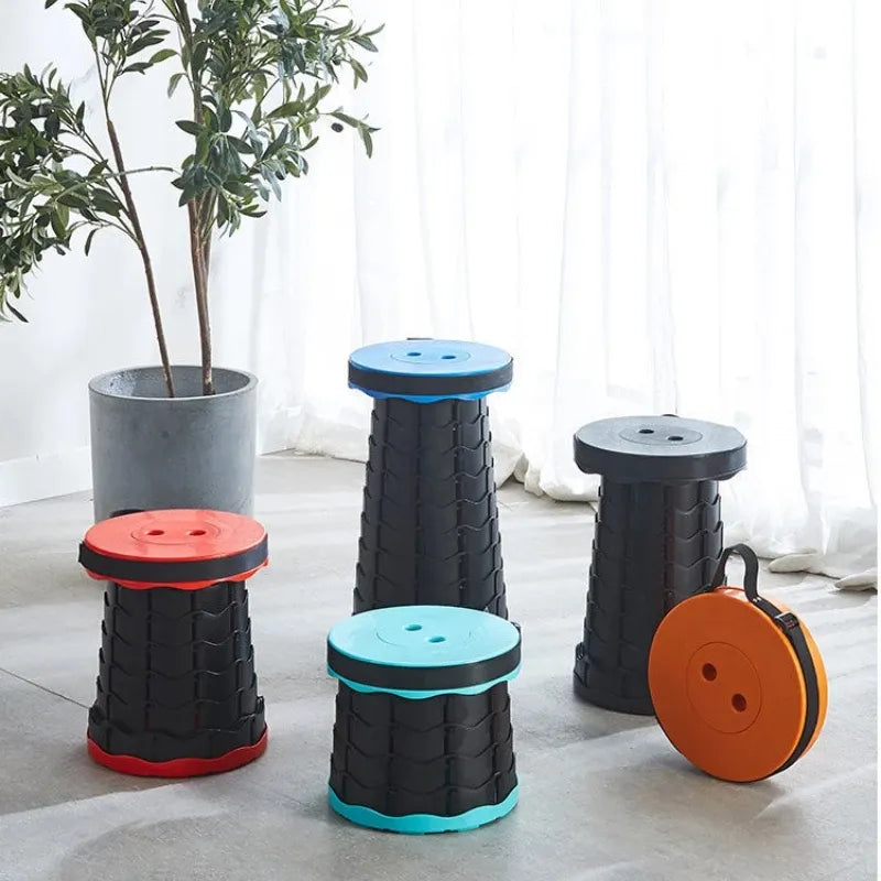 Portable Retractable Stool Camping Folding Chair