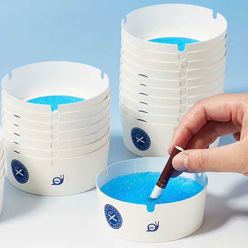 Disposable Ashtray with Gel (PACK OF 24PCs)