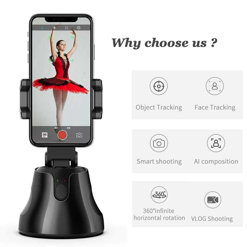 Apai Genie Auto Smart Shooting Gimbal with 360° Object Tracking Feature (Original : AGG)