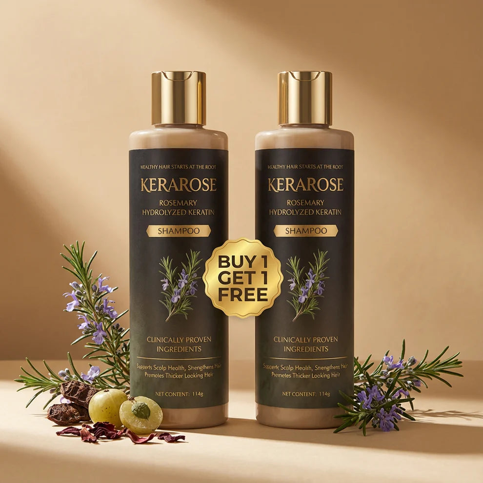 Kerarose Rosemary Shampoo For Hair Growth ( Buy 1 Get 1 Free 🔥) .