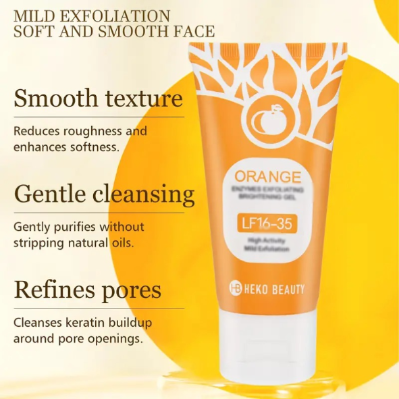 Orange Exfoliating Gel..