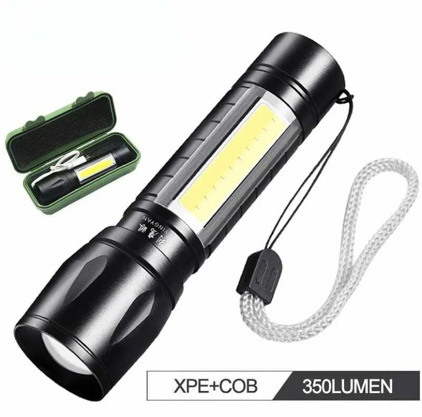 High Power Flashlight, 350 Lumen High Brightness LED Flashlight