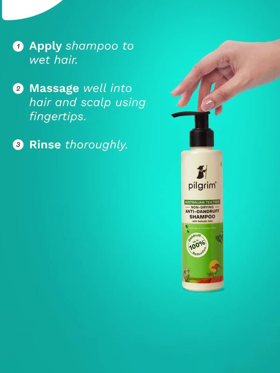 Bare Anatomy Pilgrim Anti-Dandruff Shampoo