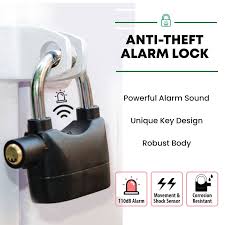 Waterproof Siren Alarm Lock