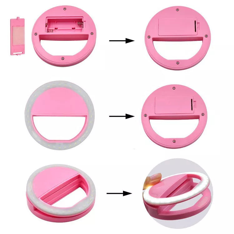 Selfie Led Camera Phone Ring Lamp