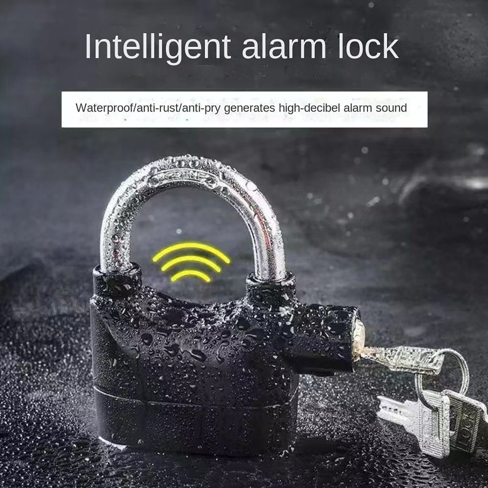 Waterproof Siren Alarm Lock