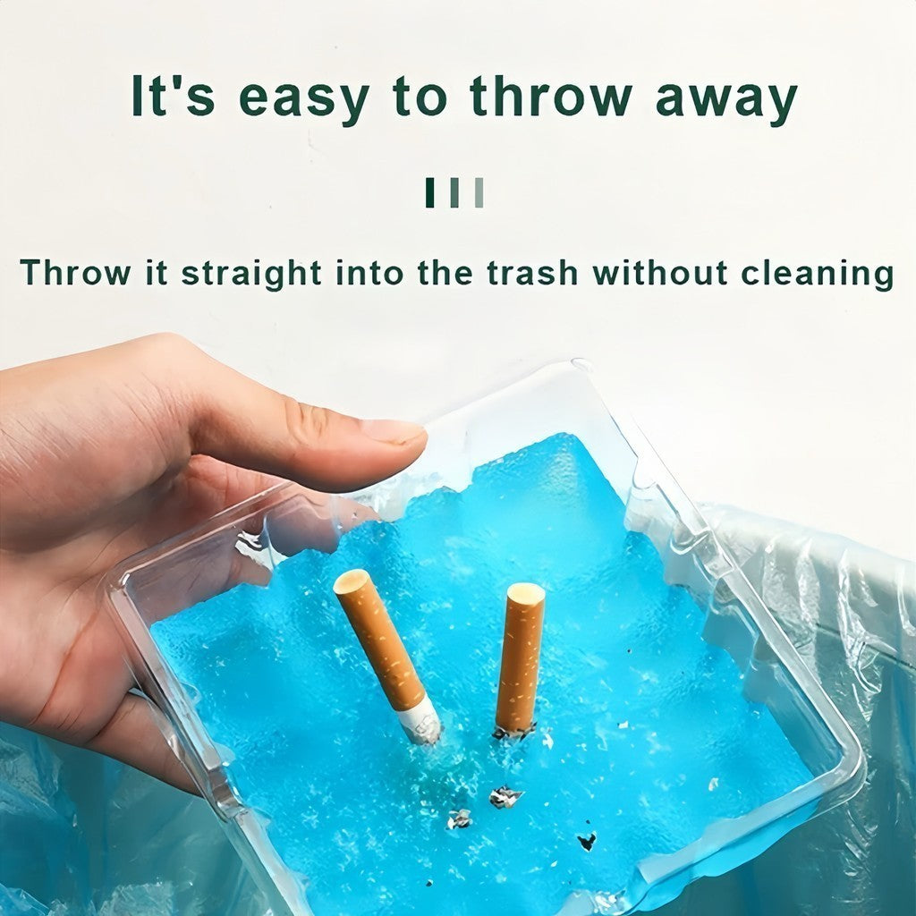 Disposable Ashtray with Gel (PACK OF 24PCs)