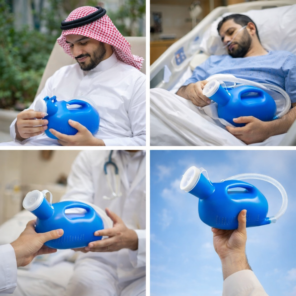 Portable urinal bottle